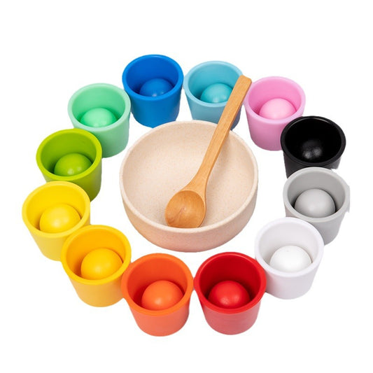 Ball in Cup Montessori Toy
