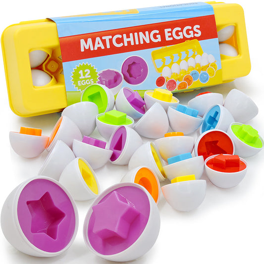 Montessori Matching Egg Toy for Toddlers