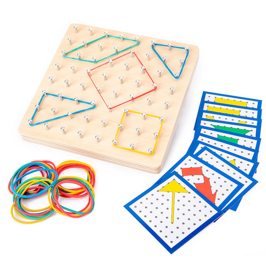 Abacus Wooden Geoboard