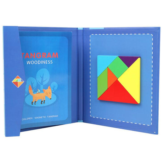 Montessori Magnetic Tangram Book
